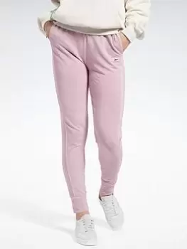 Image of Reebok Classics Natural Dye Fitted Joggers, Light Grey, Size S, Women