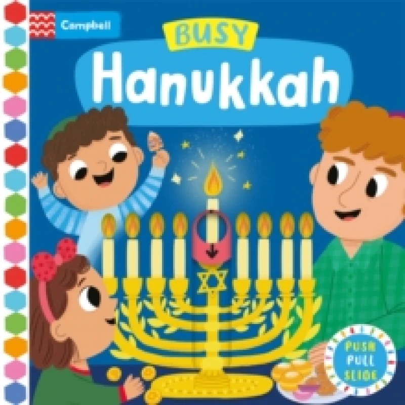 Image of Busy Hanukkah : A Push, Pull and Slide Book Board book