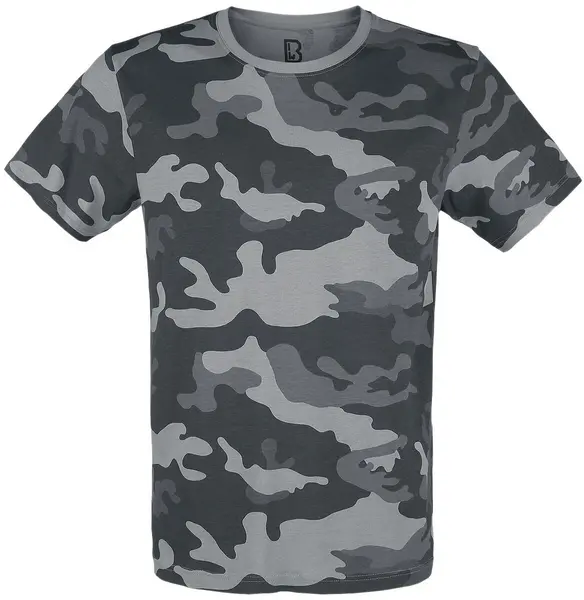 Image of Brandit Premium T-Shirt T-Shirt grey camo