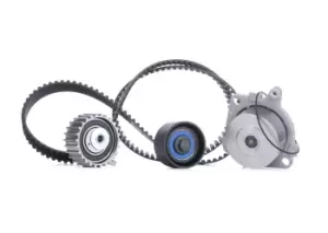 Image of SKF Water Pump + Timing Belt Kit ALFA ROMEO VKMC 02181 55192240,55210627,55225504 55254144,60586222,60652129,60652477,60656340,60664403,60671573
