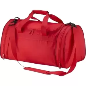 Image of Sports Holdall Duffle Bag - 32 Litres (One Size) (Bright Red) - Quadra