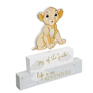 Image of Magical Beginnings Mantel Block - Simba
