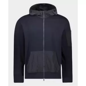 Image of Paul And Shark Arm Zip OTH Hoodie - Black
