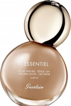 Image of GUERLAIN L'Essentiel Natural Glow Foundation SPF20 30ml 045N - Amber