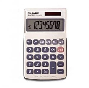 Image of Sharp EL-240SA Handheld Calculator