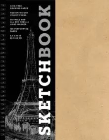 Image of Sketchbook (basic large spiral Kraft)