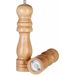 Image of Rubberwood Salt and Pepper Set - Premier Housewares