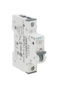 Image of Siemens Sentron 6A MCB Mini Circuit Breaker1P Curve C, Breaking Capacity 6 kA