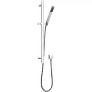 Image of Sheer Rectangular Slider Rail Kit - A3167 - Silver - Hudson Reed