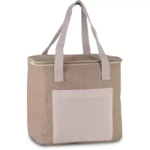 Image of Kimood Large Jute Cool Bag (M) (Natural)