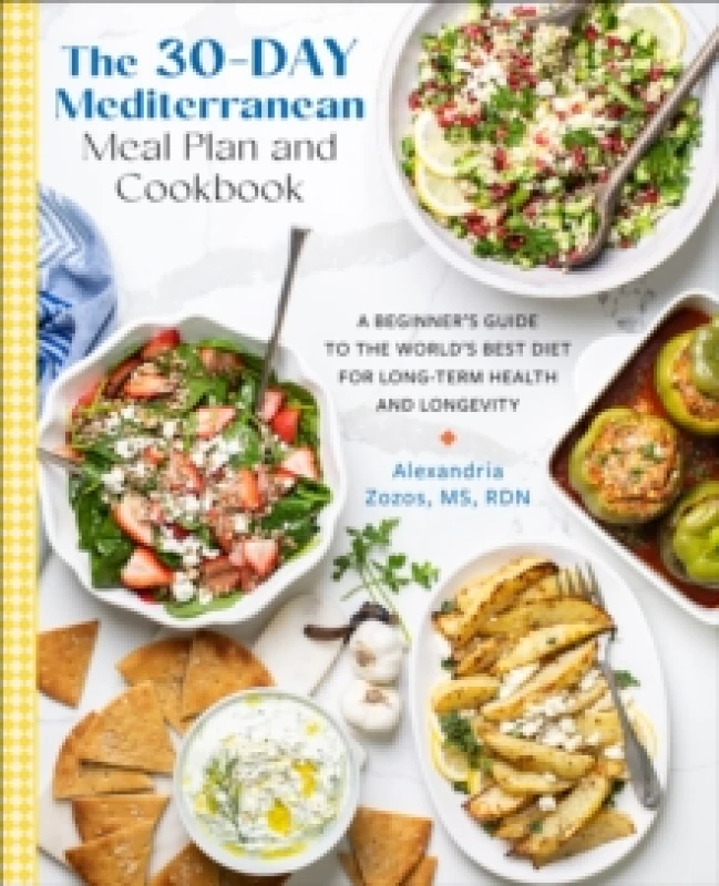 Image of The 30-Day Mediterranean Meal Plan and Cookbook. Paperback. By Alexandria Zozos Books