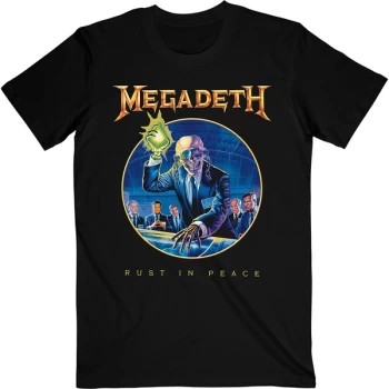Image of Megadeth - RIP Anniversary Unisex Medium T-Shirt - Black