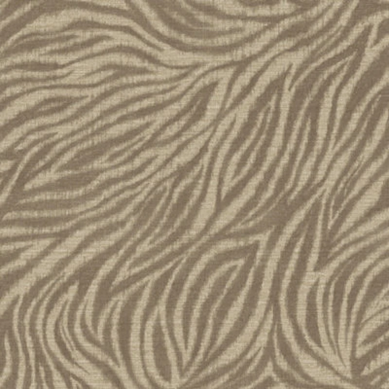 Image of Grandeco Ankara Modern Zebra Print Textured Wallpaper, Deep Neutral