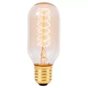 Image of Bell 40W Vintage Tubular Twisted Filament Lamp - Amber (ES/E27) - BL01492