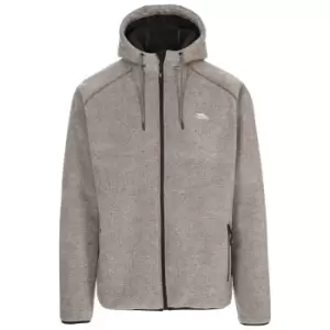 Image of Trespass Mens Vetiver Fleece Jacket (XXS) (Latte Marl)