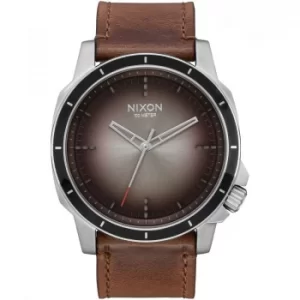 Image of Mens Nixon The Ranger Ops Leather Watch