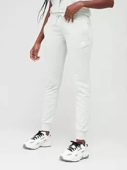 Image of adidas Linear French Terry Cuffed Pants - Light Green, Light Green, Size S, Women