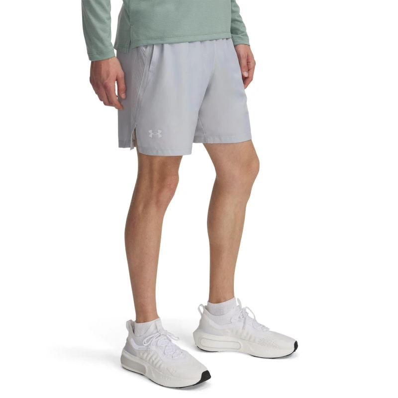 Image of Under Armour Armour Launch 2-in-1 7 Shorts - Grey Grey L