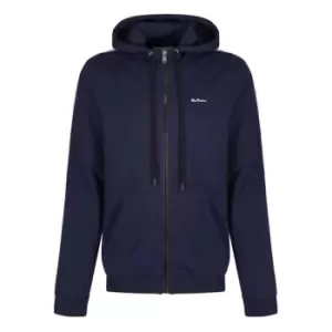 Image of Ben Sherman Sherman Ace Long Sleeve Hoodie Mens - Blue