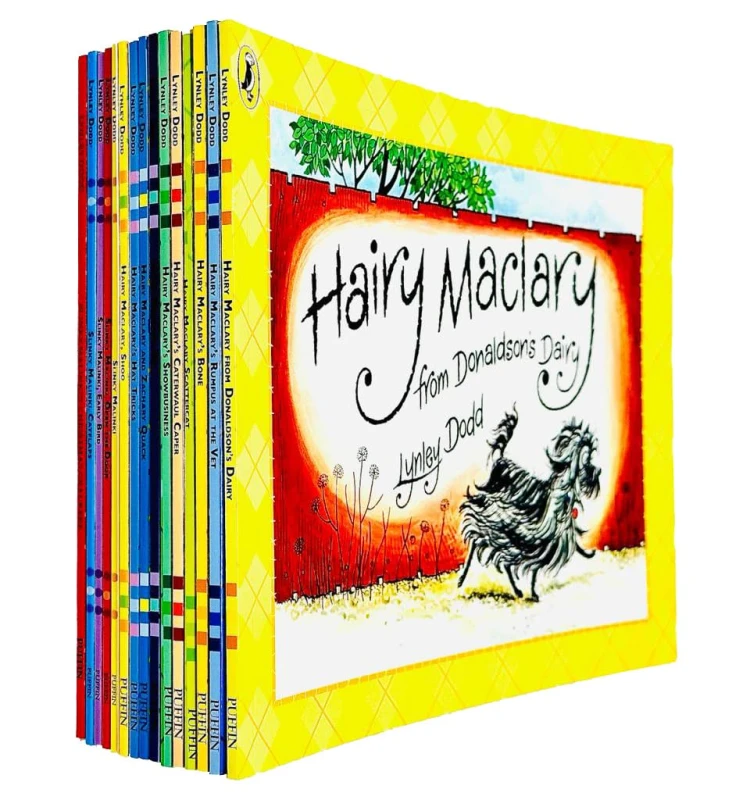 Image of Hairy Maclary and Friends Series 15 Books Collection Set by Lynley Dodd Lynley Dodd Books