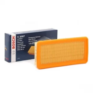Image of Bosch Air Filter HYUNDAI,NISSAN 1 457 433 097 281111C000,281121C000,281131C000 Engine Filter