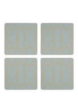 Image of Premier Housewares Frosted Deco Coasters