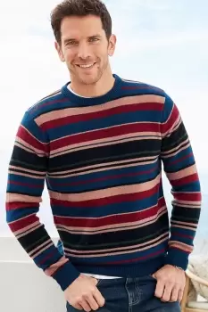 Image of Lambswool Rich Stripe Jumper