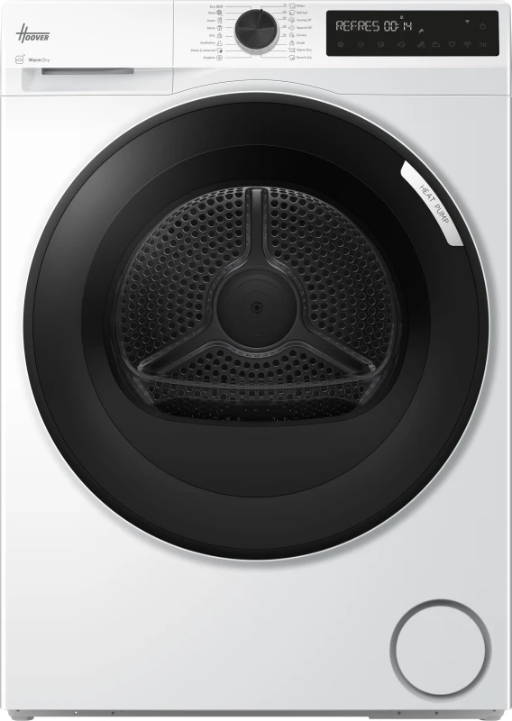 Image of Hoover Pro Dry Series 3 HBR 9N2BX-80 9Kg Heat Pump Tumble Dryer - White - A++ Rated