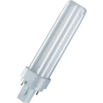 Image of OSRAM Energy-saving bulb EEC: G (A - G) G24d-2 153mm 230 V 18 W Cool white Tube shape