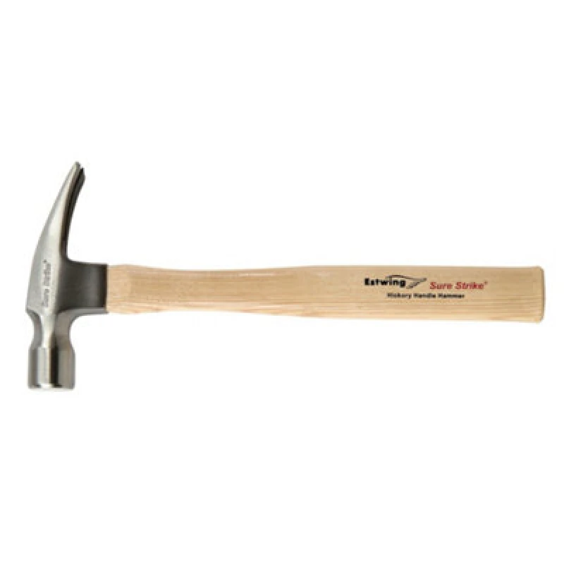 Image of Draper 24086 Estwing Emrw16S Sure Strike Straight Claw Hammer With Hickory Handle, 16Oz/448G