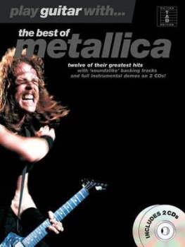 Image of Play Guitar with... the Best of Metallica tab Paperback