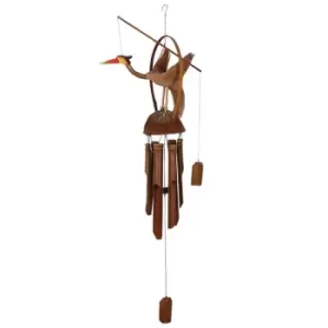 Image of Nodding Bird Bamboo Windchime