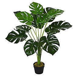 Image of Outsunny Artificial Plant 844-365 Green 160 mm x 160 mm x 850 mm