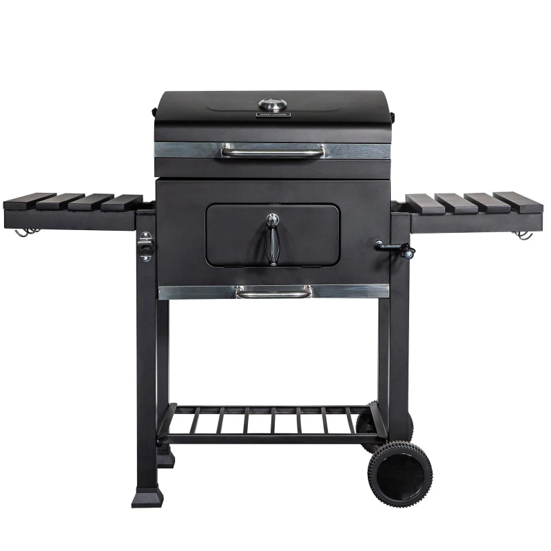 Image of George Foreman GFCSBBQXL XL Charcoal BBQ in Black GFCSBBQXL