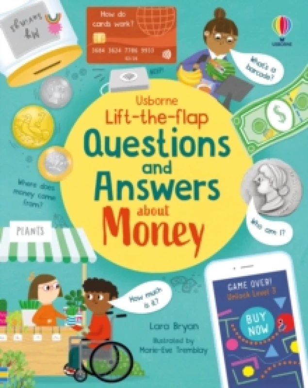 Image of Lift-the-flap Questions and Answers about Money Board book
