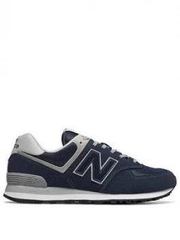 Image of New Balance 574 - Navy/Grey
