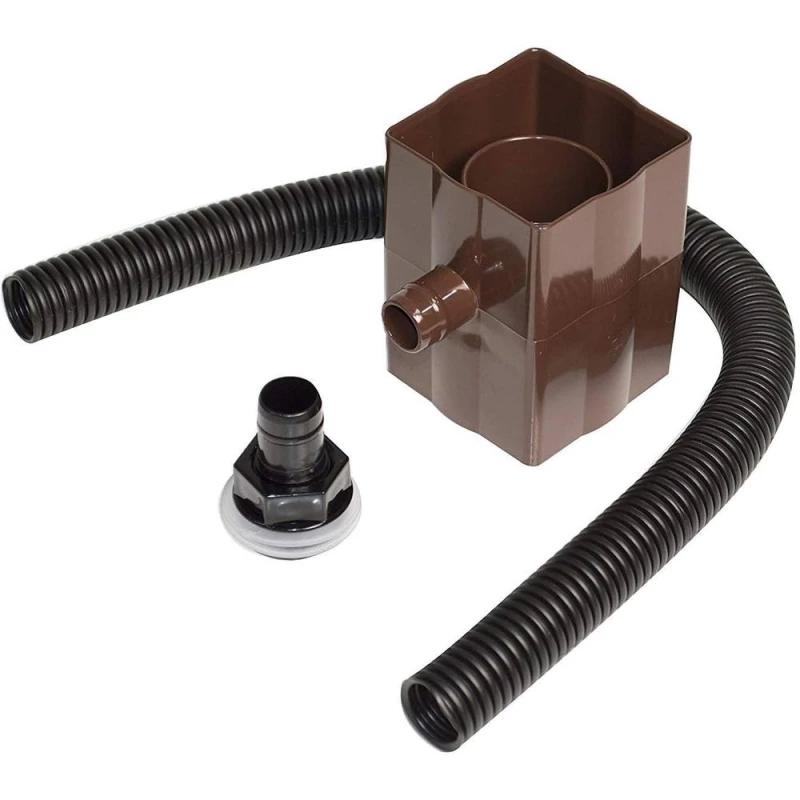 Image of FloPlast FloSaver RVS1Br Brown Rainwater Diverter Brown Unisex