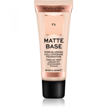 Image of Revolution Matte Base Foundation F2