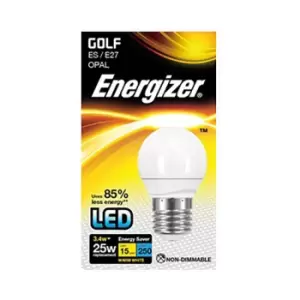 Image of Eveready Golf LED 250Lumens Warm White Opal E27 Boxed