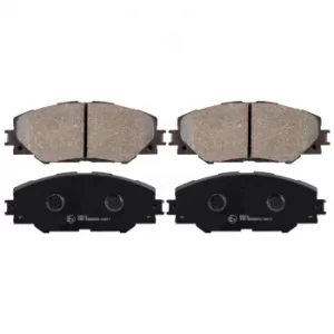 Image of Brake Pad set ADT342162 by Blue Print Front Axle