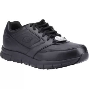 Image of Skechers Nampa Mens Work Trainers Black Size 11