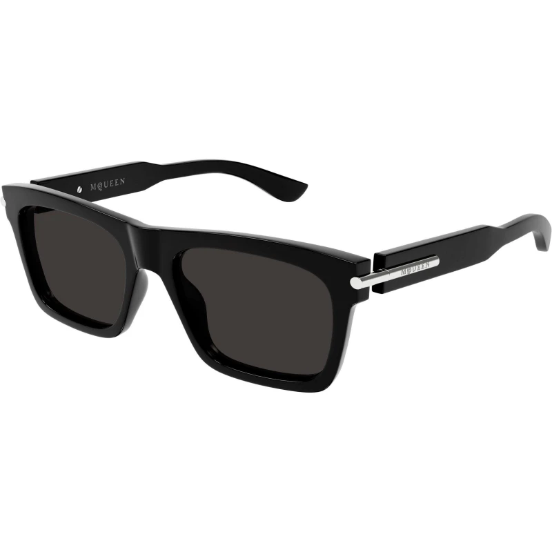 Image of Alexander McQueen Oversized Sunglasses Black/Grey male One Size