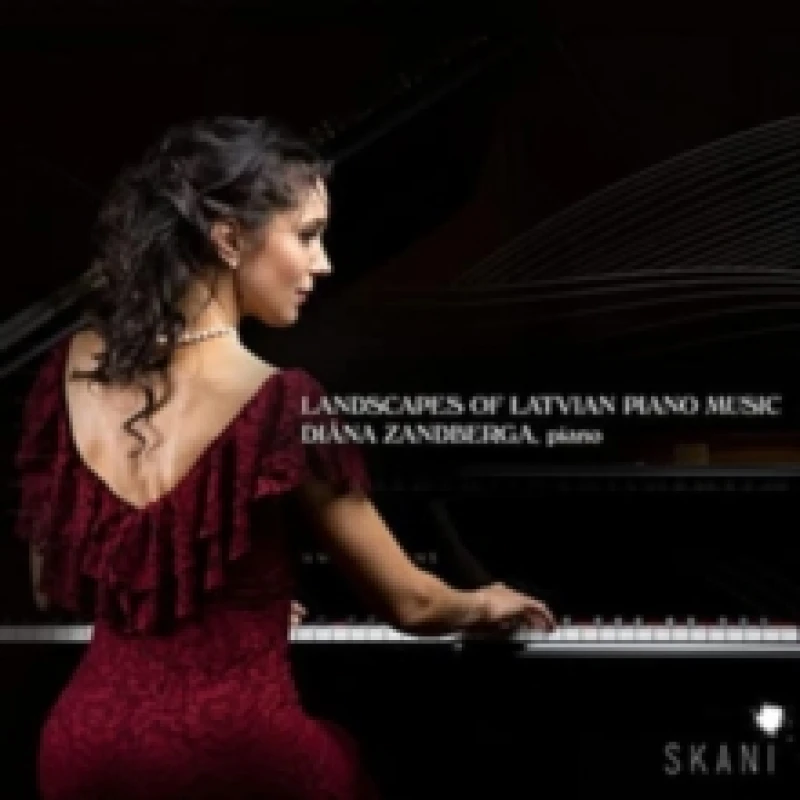 Image of Diana Zandberga: Landscapes of Latvian Piano Music CD / Album