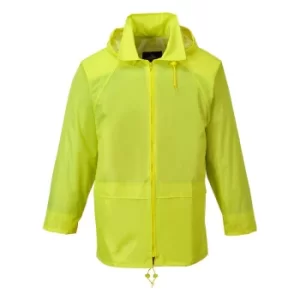 Image of Classic Mens Rain Jacket Yellow M