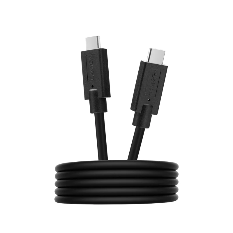 Image of Canyon CNS-USBC9 USB cable 1m USB 3.2 Gen 1 (3.1 Gen 1) USB C Black