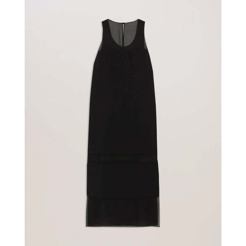 Image of Ted Baker Ted PanlSlss MidDrss Ld62 Black female 8 (XS)