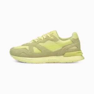 Image of Mens PUMA Mirage Mox Mono Trainers, Yellow Pear/White Size 8 Shoes