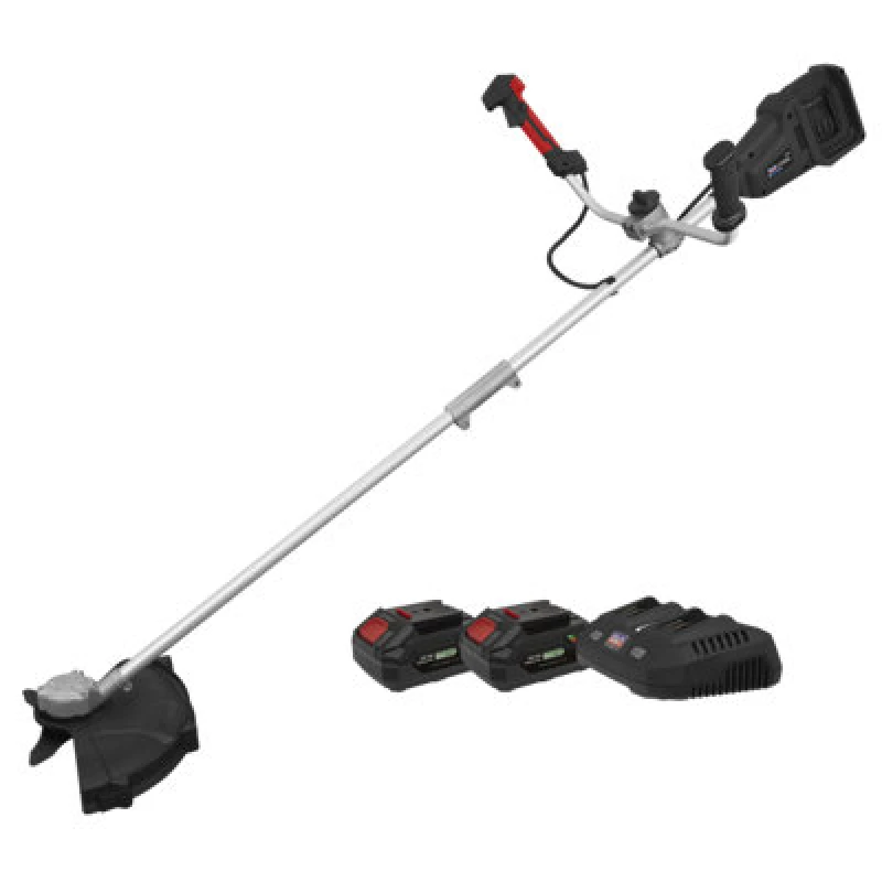 Image of Sealey CP40VBC 40v SV20 Cordless Brush Cutter 350mm CP40VBCKIT Batteries: 2 x 4ah Li-ion