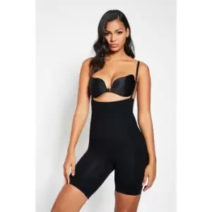 Image of I Saw It First Seamless Smoothing Underbust Shapewear Shorts - Black