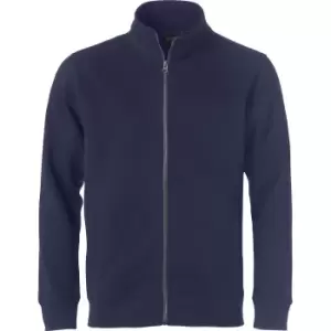 Image of Clique Mens Classic Full Zip Cardigan (S) (Dark Navy)